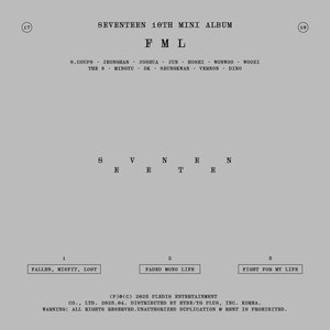SEVENTEEN 10TH MINI ALBUM 'FML'